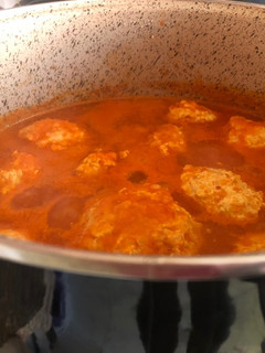 Una foto de Albóndigas de pollo