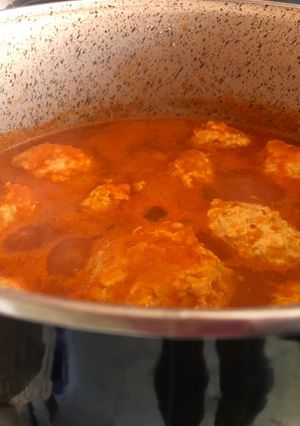 Una foto de Albóndigas de pollo