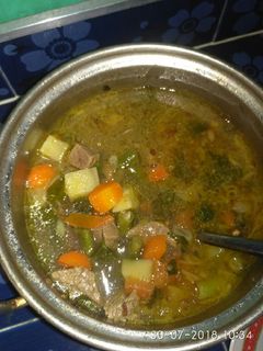 Foto resep SOP daging sapi