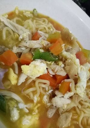 Foto resep Soto mie ayam