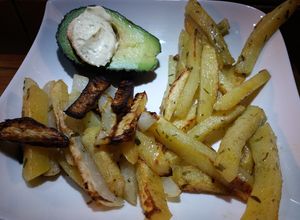 Une photo de Frites de navets et de pommes de terre