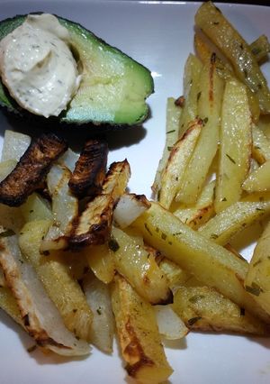 Une photo de Frites de navets et de pommes de terre