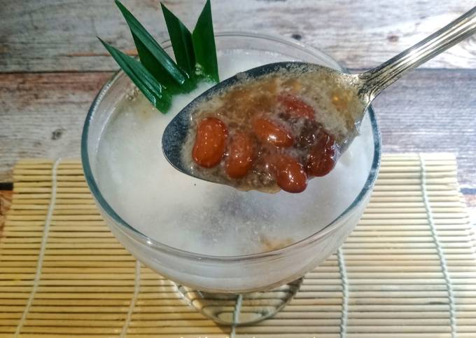 Bagaimana Menyiapkan Es Kacang Merah, Enak Banget