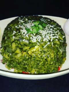 पालक पनीर पुलाव (Palak paneer pulao recipe in hindi) रेसिपी मुख्य फोटो