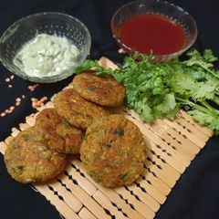 A picture of Lentils patties.