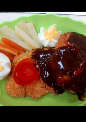 Foto resep Steak tahu enak