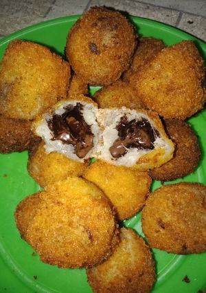 Foto resep Bola-bola ubi coklat lumer