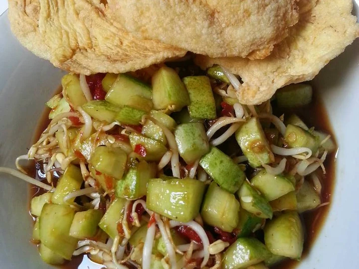 Cara Mudah Membuat Resep  Rujak Timun yang Enak, Menggugah Selera