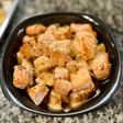 Salmon Zucchini Bowl with Sweet & Spicy Mayo