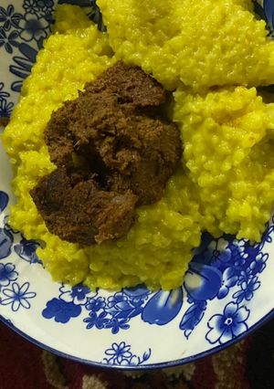 Foto resep Pulut kunyit khas melayu