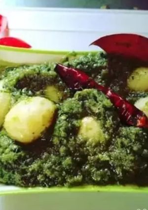 A picture of Green baby potatoes.
