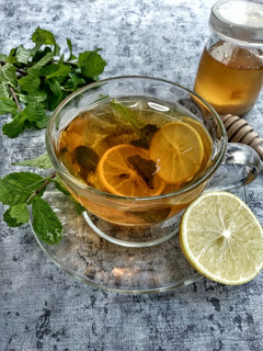 Foto resep Lime Honey Mint Tea