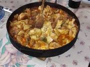 Una foto de raviolis de ricota