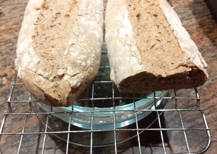 Pan casero de centeno