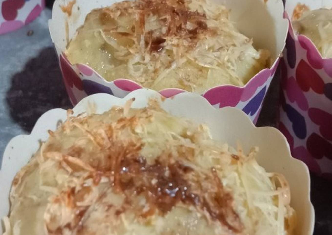 Muffin pisang keju