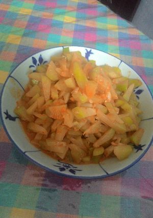Foto resep Tumis Pedas Labu Siam