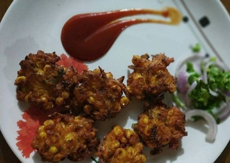 Simple Way to Make Ultimate Sweet Corn pakoda