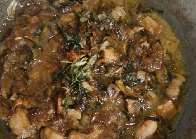 Semur ayam kentang