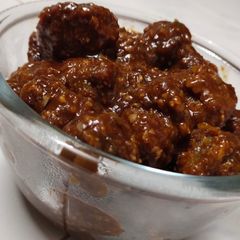 A picture of Veg manchurian.
