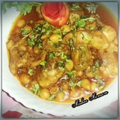 A picture of Murg cholay.
