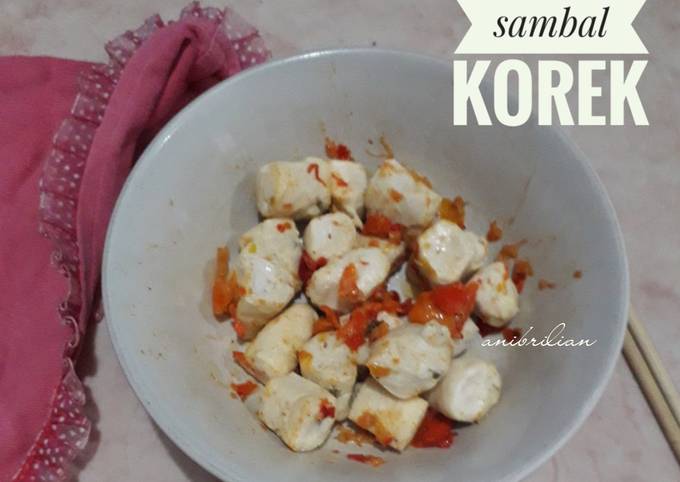 Otak-otak sambal korek