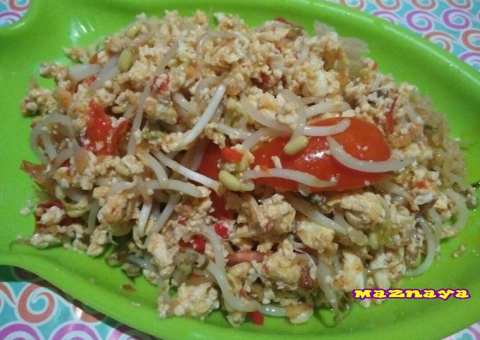 Resep Orak Arik Simpel Triple T Tahu Telor Dan Toge Oleh Maria