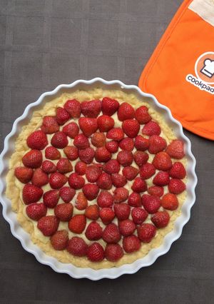Φωτογραφία της συνταγής Tarte aux fraises / τάρτα φράουλα