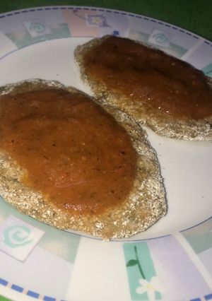 Una foto de Milanesas de soja