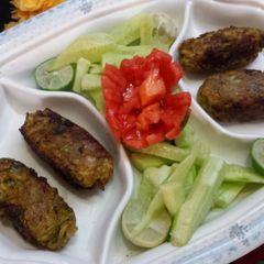 A picture of Lokhi ke kabab.
