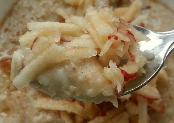 Step-by-Step Guide to Prepare Jamie Oliver Vickys Apple Spiced Morning Porridge, GF DF EF SF NF