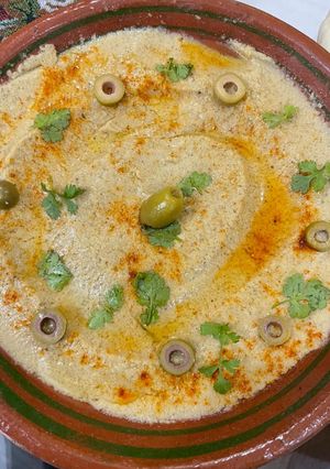 A picture of Hummas (aribien dish).