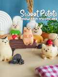 Sweet Potato Snow Skin Mooncake