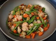 Gambar buncis tempe udang
