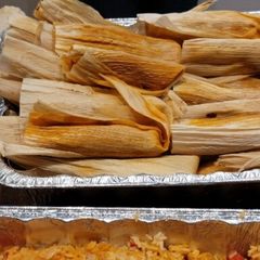 A picture of Chicken Chipolte Tamales.