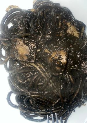 Foto di Spaghetti con nero di seppia