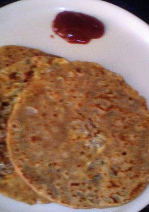 A picture of Paneer Paratha.