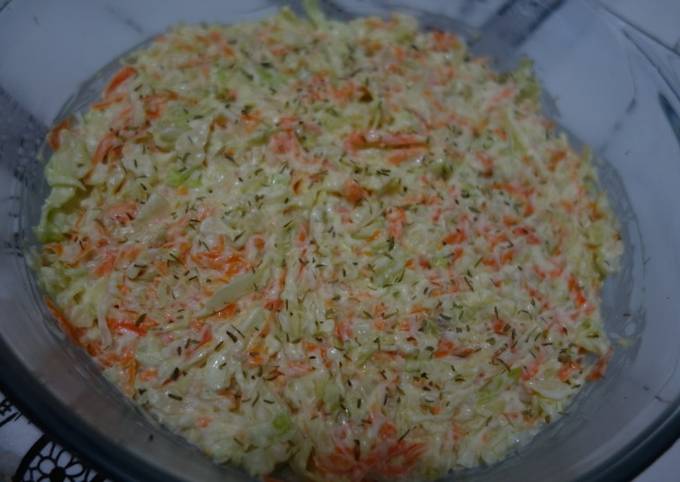 Coleslaw salad