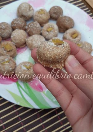 Una foto de Scones integral de manzana