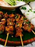Bánh Hỏi with Grilled Pork