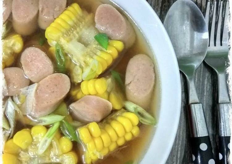 Sup Jagung Sosis