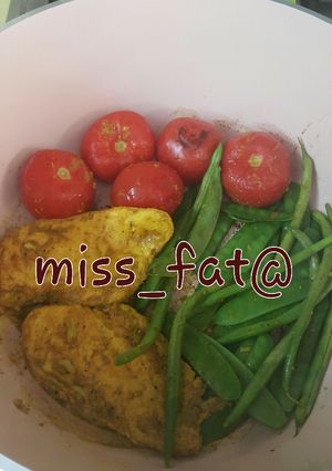 صورة لوصفة صدور الدجاج على الطريقه الصحيه (لأصحاب الرجيم)