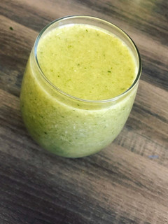 A picture of Spinach, Cucumber and Banana Smoothie.