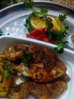 صورة لوصفة 🐡🐬سمك بلطي مقلي🍴