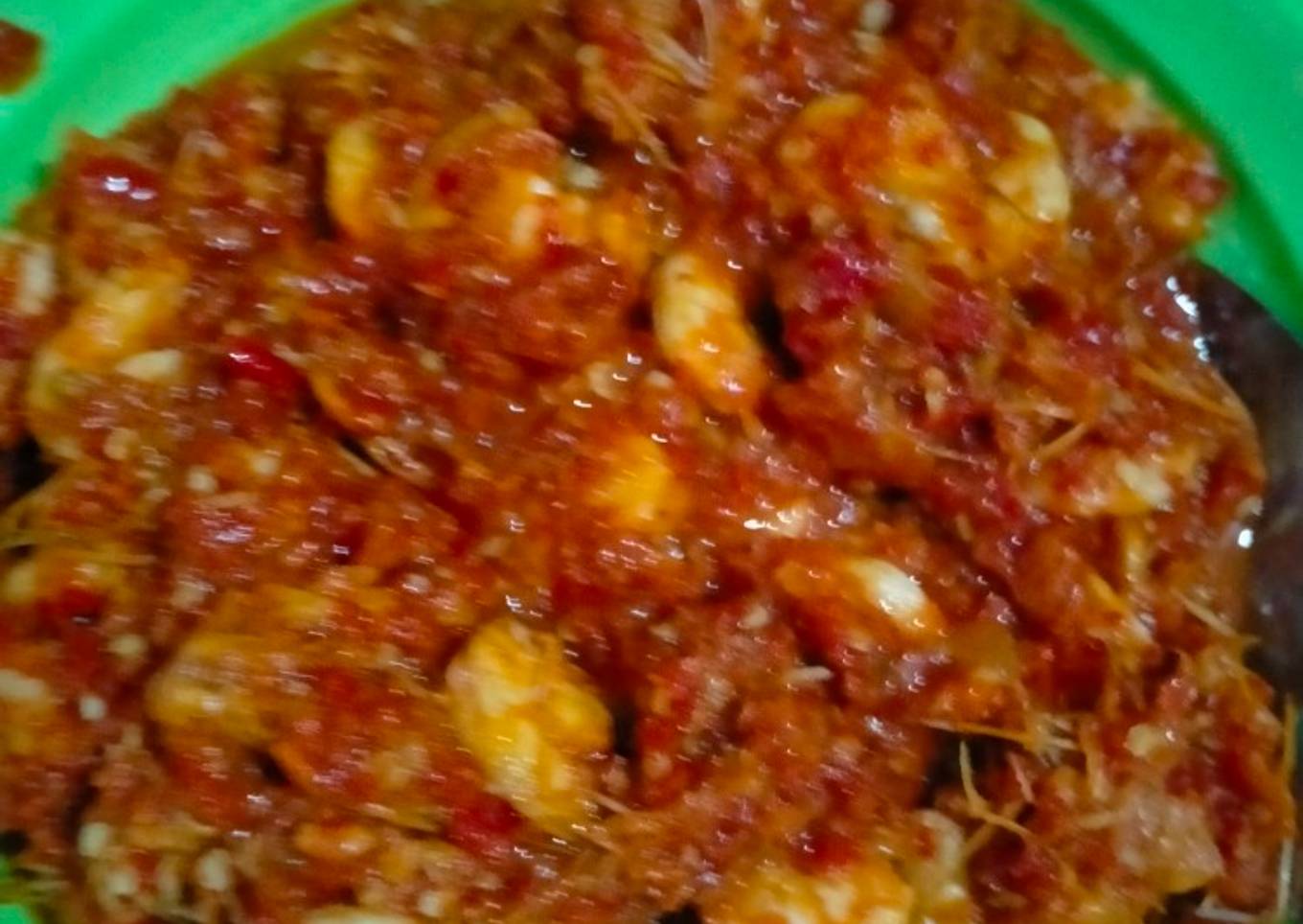 Sambalan/Balado Udang Mudah