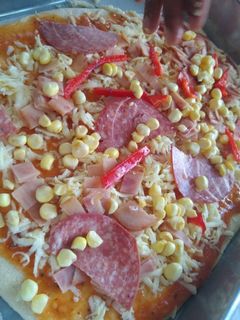 Una foto de Pizza a lo Venezolano