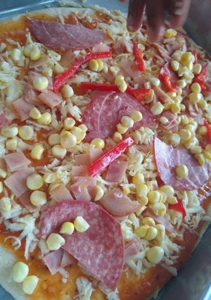 Una foto de Pizza a lo Venezolano