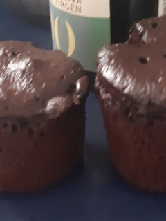 Una foto de Brownie sin harina y sin azúcar!!