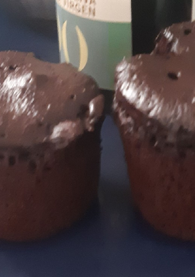 Una foto de Brownie sin harina y sin azúcar!!