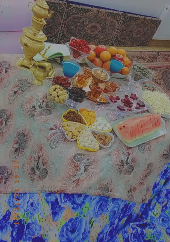 عکسی از دستور شب یلدا