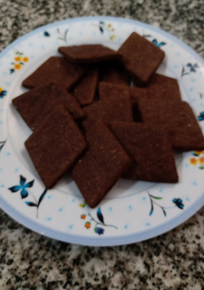 Una foto de Rombitos de chocolate light 80 cal por porción (5 galletitas)